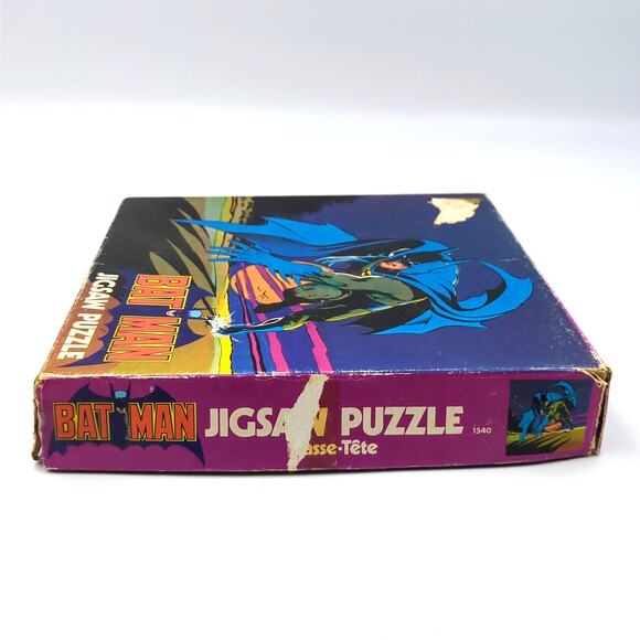 Vintage APC Batman Jigsaw Puzzle 81 Pcs 11" x 11" Neal Adams Art 1972 DC Comics - Picture 6 of 6